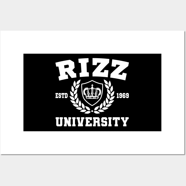 Rizz University Wall Art by Daytone